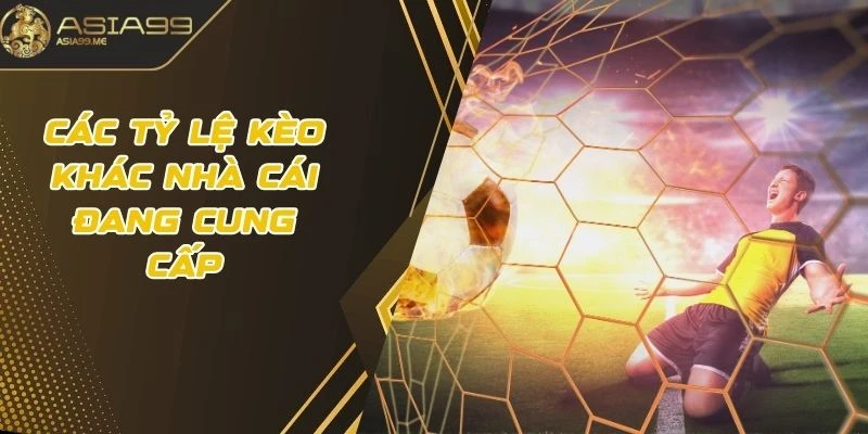 Các tỷ lệ kèo khác nhà cái đang cung cấp